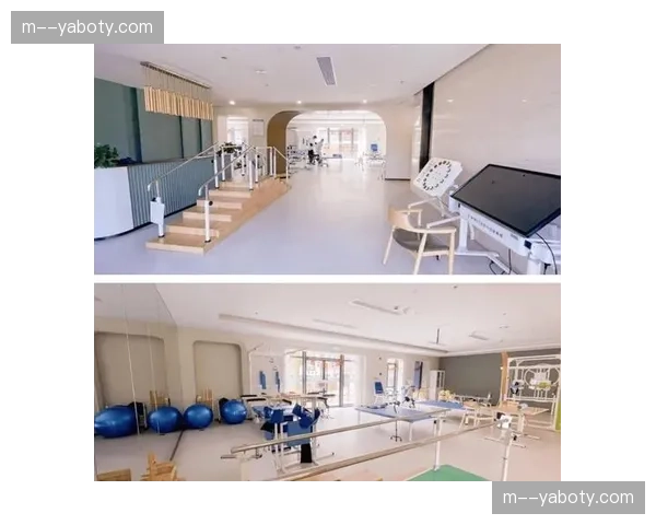 运动员康复中心理疗设备，康复品牌赞助场景深度还原